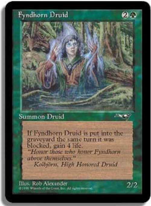 Fyndhorn Druid (Facing Front)