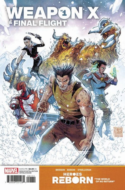 Τεύχος Κόμικ Heroes Reborn Weapon X And Final Flight
#01