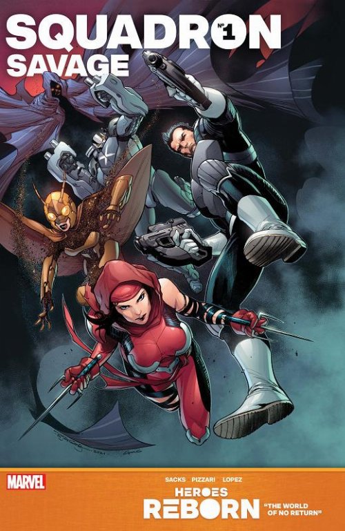 Τεύχος Κόμικ Heroes Reborn Squadron Savage
#01