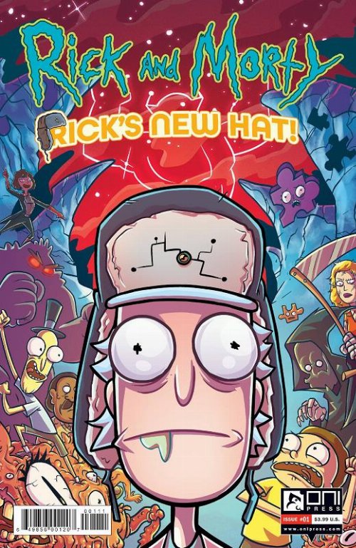 Rick And Morty Rick's New Hat #01