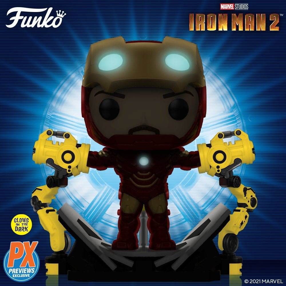 Funko Pop Iron Man 2 Deluxe #905 Px Exclusivo - Iron Man - NIZE STORE