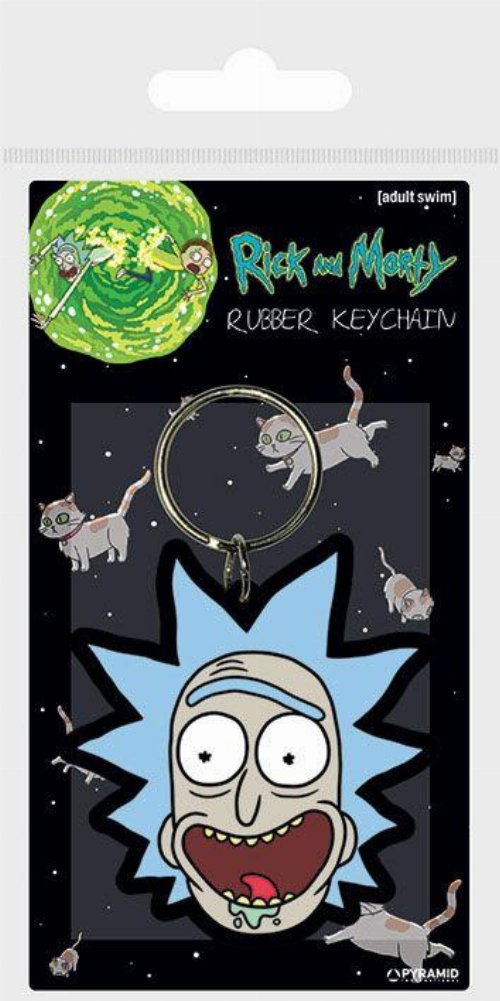 Μπρελόκ Rick and Morty - Rick Crazy Smile
Keychain