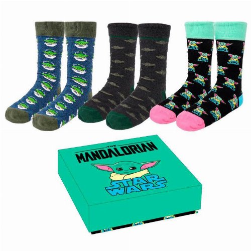 Κάλτσες Star Wars: The Mandalorian - 3-Pack Socks
(Size 40-46)