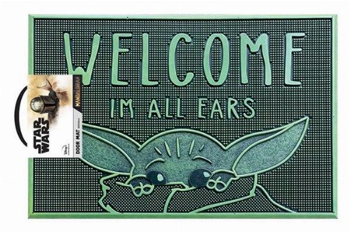 Πατάκι Εισόδου Star Wars: The Mandalorian - I'm All
Ears Doormat (40 x 60 cm)