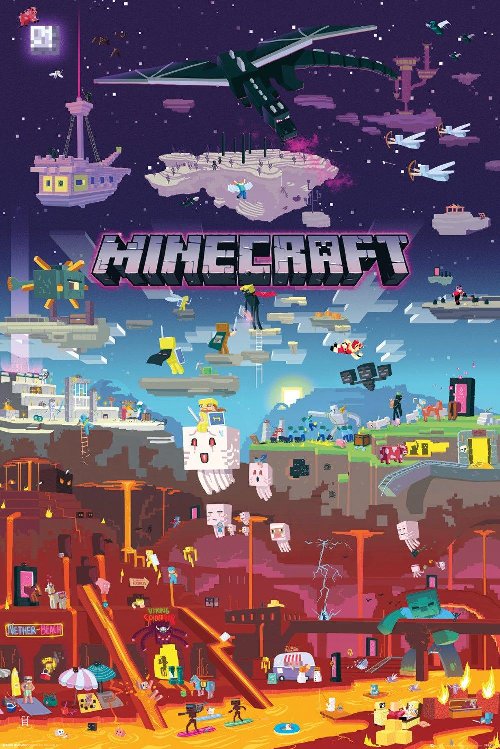 Αυθεντική Αφίσα Minecraft - World Beyond Poster
(61x92cm)