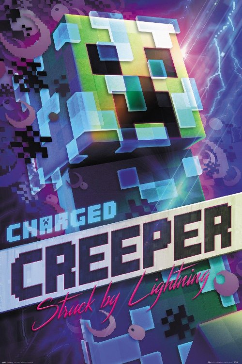 Αυθεντική Αφίσα Minecraft - Creeper Poster
(61x92cm)