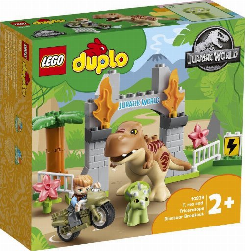 LEGO Duplo - Jurassic World T.Rex And Triceratops
Dinosaur Breakout (10939)