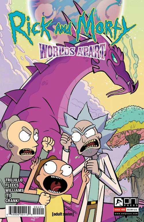 Rick And Morty Worlds Apart #4 Cover B
(Williams)