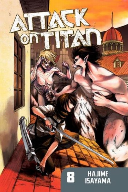Τόμος Manga Attack On Titan Vol. 08