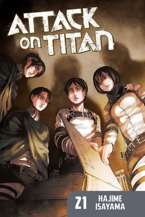 Τόμος Manga Attack On Titan Vol. 21
