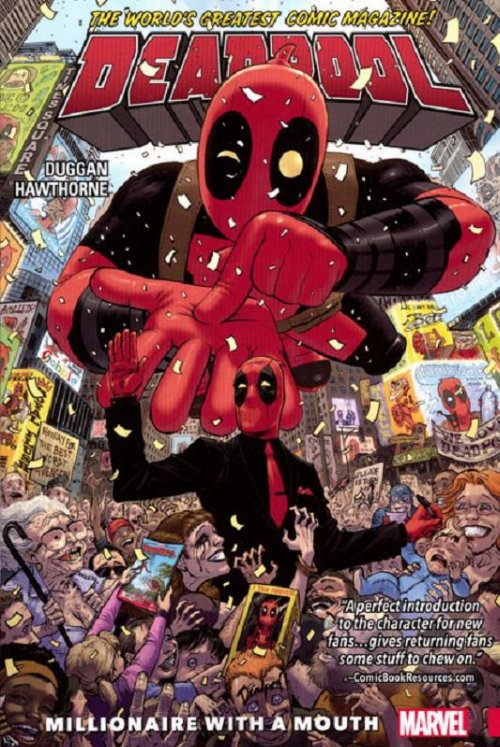 Deadpool The World&#039;s Greatest Magazine! Vol. 1 Millionaire With A Mouth (TP)