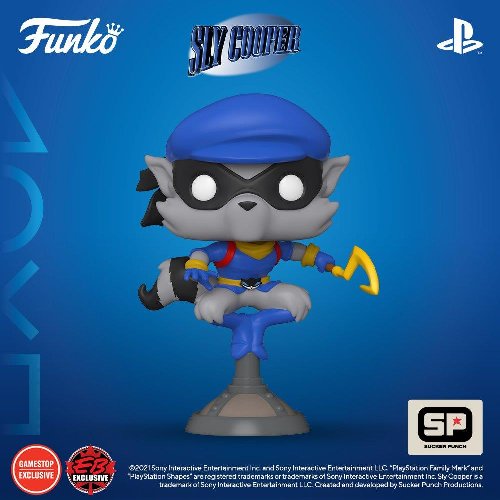  Funko Pop! Playstation 783 Sly Cooper Exclusive Figure