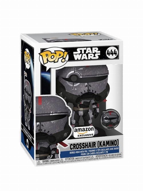 Figure Funko POP! Star Wars - Crosshair (Kamino)
with Pin #444 (Exclusive)