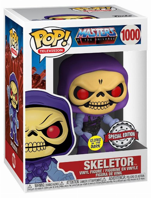 Figure Funko POP! Masters of the Universe -
Skeletor (GITD) #1000 (Exclusive)