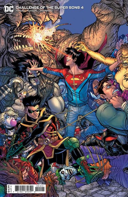 Challenge Of The Super Sons #04 Cover B Bradshaw
Variant Cover