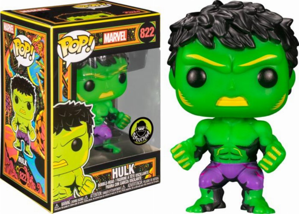 Funko Pop Hulk Black Light (Super Sized 25cm) 😍