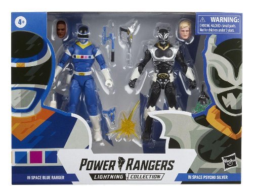 Power Rangers: Lightning Collection - In Space
Blue Ranger vs. In Space Psycho Silver 2-Pack Action Figures
(15cm)