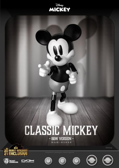 Disney Classic - Mickey Classic Version (Black &
White) Action Figure (21cm) (LE1000)