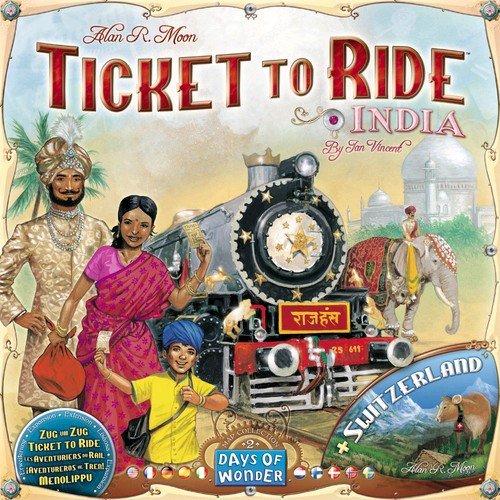 Ticket To Ride: India & Switzerland
(Επέκταση)