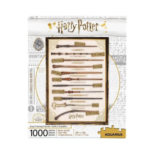 Puzzle 1000 pieces - Harry Potter:
Wands