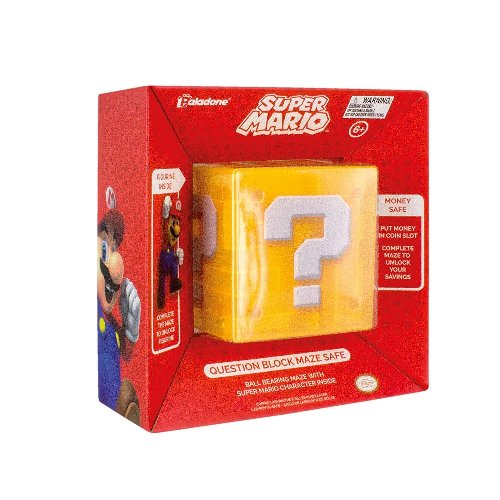 Super Mario - Question Block PVC Maze
Safe