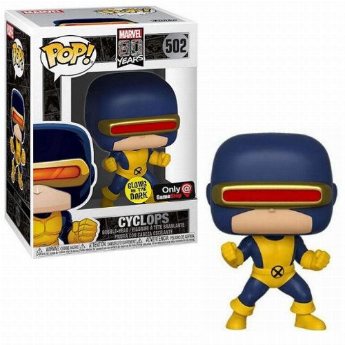 Figure Funko POP! Marvel 80th Anniversary -
Cyclops (GITD) #502 (Exclusive)