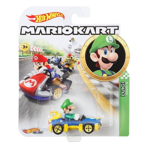 Hot Wheels - Mario Kart (Luigi) 1/64 Diecast
Model