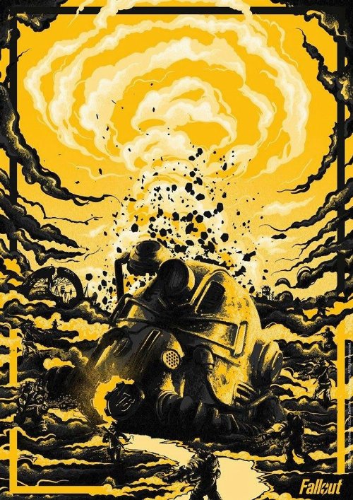 Fallout - Brotherhood of Steel Art Print (42x30cm)
(LE995)