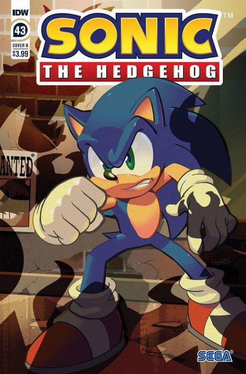 Τεύχος Κόμικ Sonic The Hedgehog #43