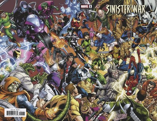 Sinister War #1 (OF 4) Bagley Wraparound Variant
Cover