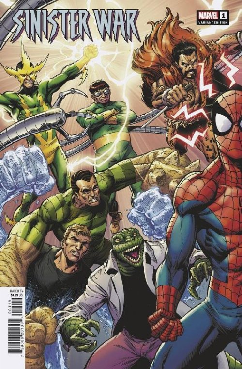 Τεύχος Κόμικ Sinister War #1 (OF 4) Bagley Connecting
Variant Cover