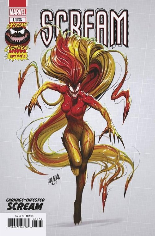 Extreme Carnage Scream #01 Nakayama Design Variant
Cover