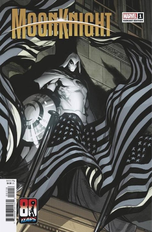 Moon Knight #01 Larraz Captain America 80th
Anniversary Variant Cover