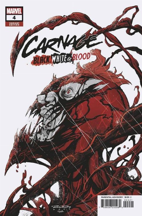 Τεύχος Κόμικ Carnage Black White And Blood #4 (OF 4)
Randolph Variant Cover