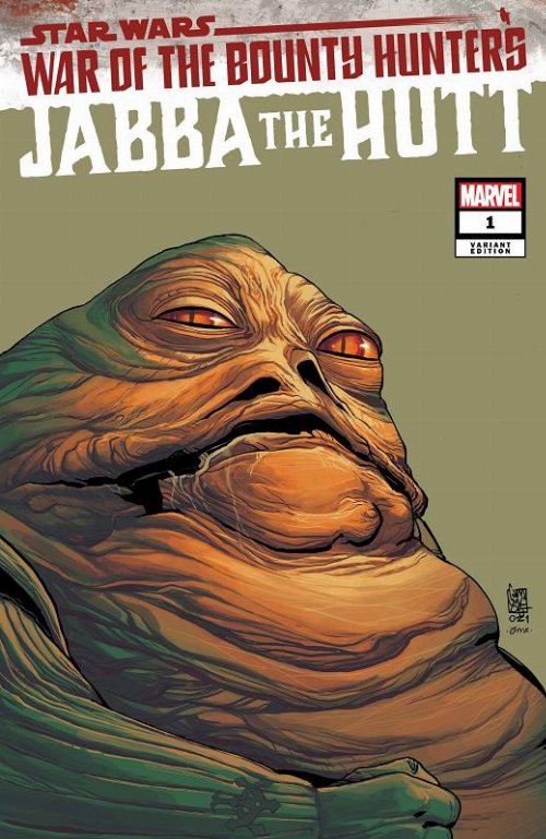 Star Wars War Of The Bounty Hunters Jabba The Hutt #1
Headshot Variant Cover