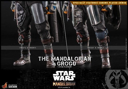 Star Wars: The Mandalorian: Hot Toys Masterpiece
- Mando & Grogu (Baby Yoda) Action Figure
(30cm)