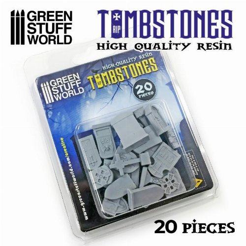 Green Stuff World - 20x Gravestones Resin
Set