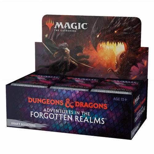 Magic the Gathering Draft Booster Box (36 boosters) -
Adventures in the Forgotten Realms