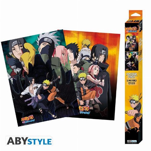 Αυθεντικές Αφίσες Naruto Shippuden - Chibi 2-Pack
Posters (52x38cm)