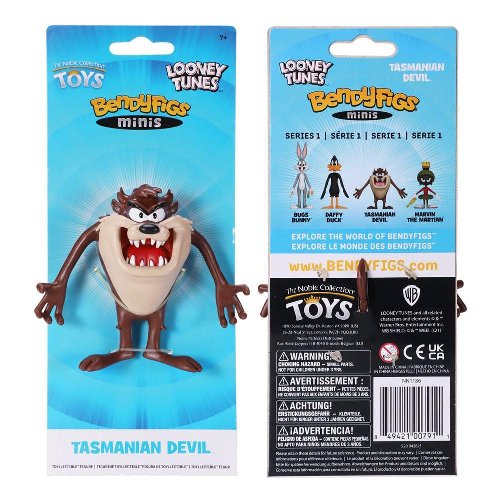 Looney Tunes: Bendyfigs - Taz Tasmanian Devil Φιγούρα
(9cm)