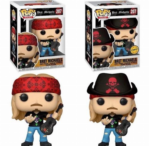 Figure Funko POP! Bundle of 2: Rocks - Bret
Michaels & Chase #207s