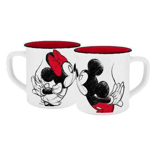 Disney - Mickey Kiss Sketch Red Mug
(400ml)