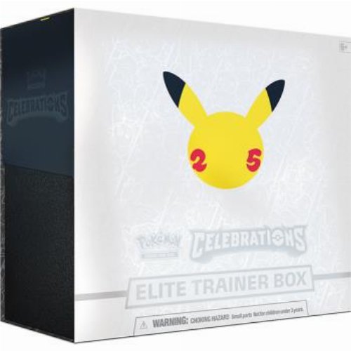 Pokemon TCG - Sword & Shield Celebrations - Elite
Trainer Box