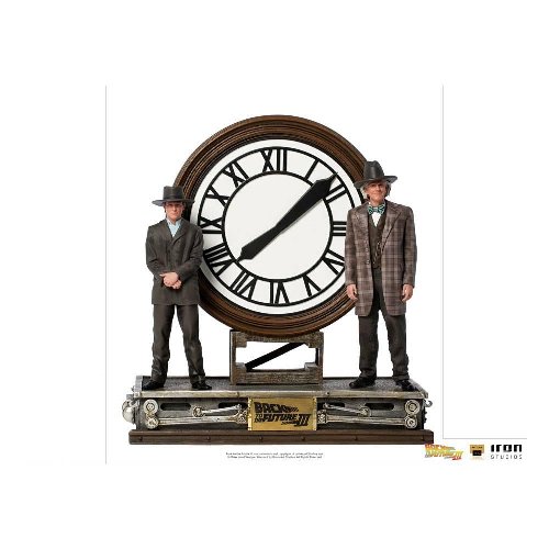 Back to the Future III - Marty and Doc at the Clock
Art Scale 1/10 Deluxe Statue (30cm)