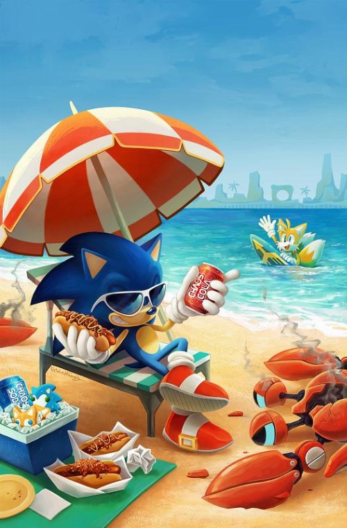 Sonic The Hedgehog #41 Cover B