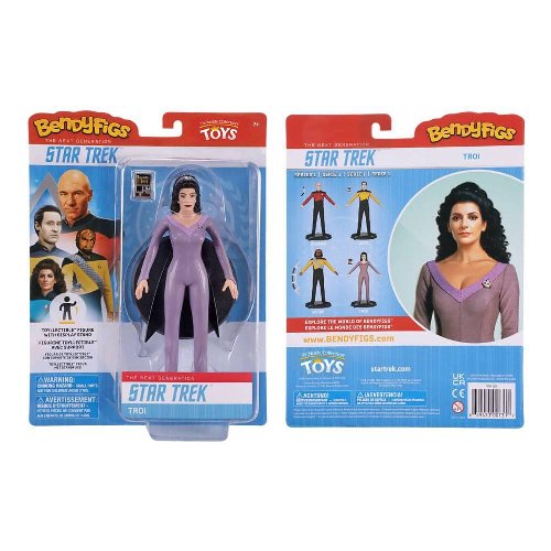 Φιγούρα Star Trek: The Next Generation: Bendyfigs -
Counselor Troi Bendable Figure (19cm)