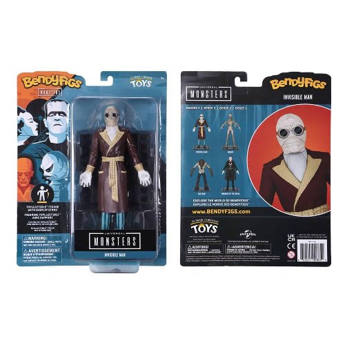 Universal Monsters: Bendyfigs - Invisible Man Bendable
Figure (19cm)