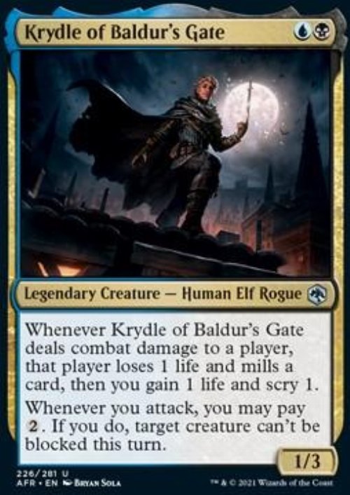 Krydle of Baldur's Gate