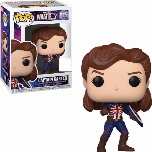 Figure Funko POP! Marvel: What If - Captain
Carter with Shield #875 (Exclusive)