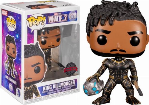 Φιγούρα Funko POP! Marvel: What If - King Killmonger
#878 (Exclusive)
